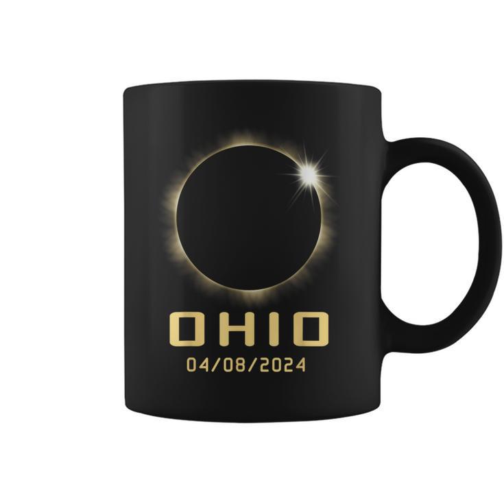 Total Solar Eclipse 2024 Ohio Cleveland America Totality Coffee Mug ...