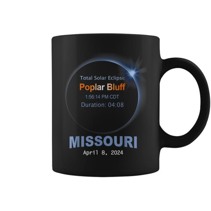 Total Solar Eclipse 2024 Poplar Bluff Missouri Total Solar Coffee Mug ...