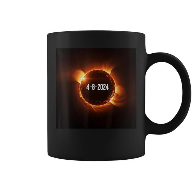 Total Solar Eclipse 2024 Spring April 2024 Cool Coffee Mug