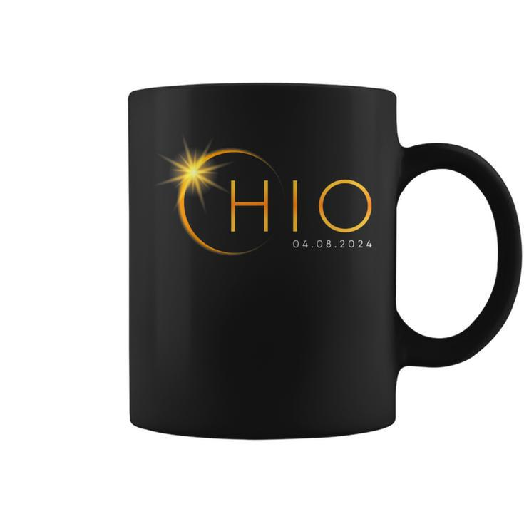 Total Solar Eclipse 2024 State Ohio Totality April 8 2024 Coffee Mug