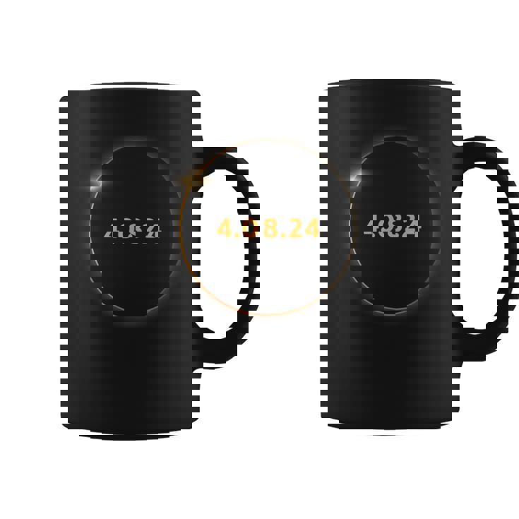 Total Solar Eclipse 2024 Totality 40824 Astronomy Lover Coffee Mug