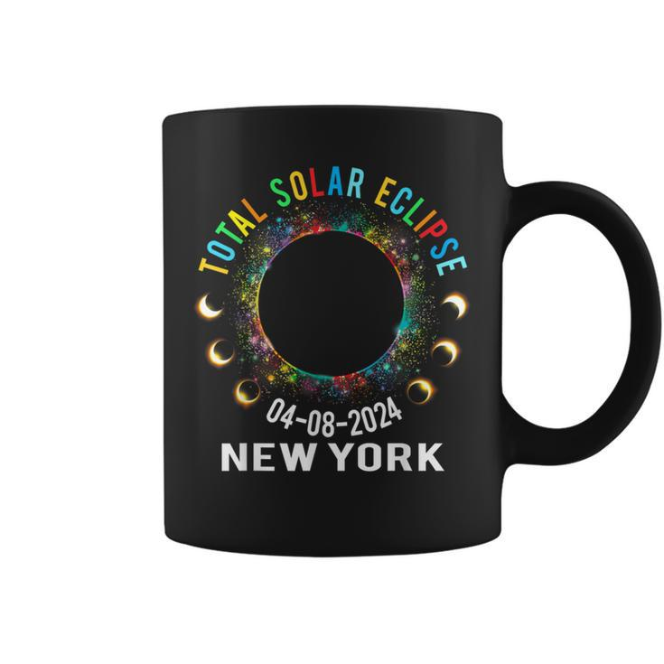 Total Solar Eclipse 2024 Totality April 8 2024 New York Usa Coffee Mug