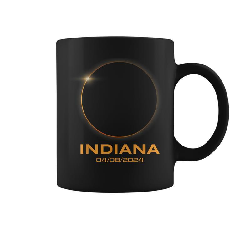 Total Solar Eclipse 2024 Totality Indiana Coffee Mug