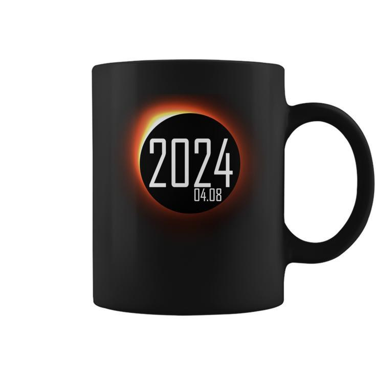 Total Solar Eclipse 2024 Totality Usa Spring April 8 2024 Coffee Mug