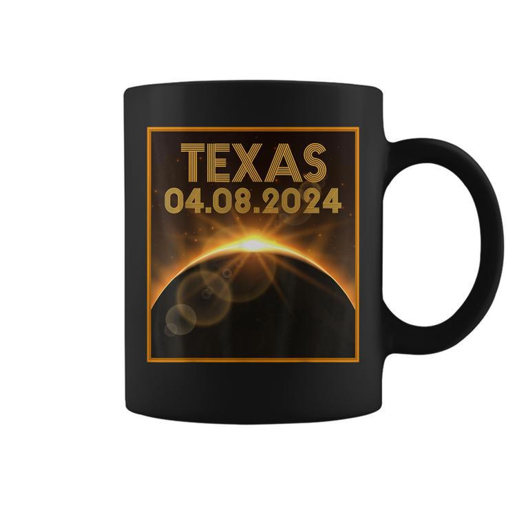 Total Solar Eclipse 2024 Usa Texas Totality April 8 2024 Coffee Mug
