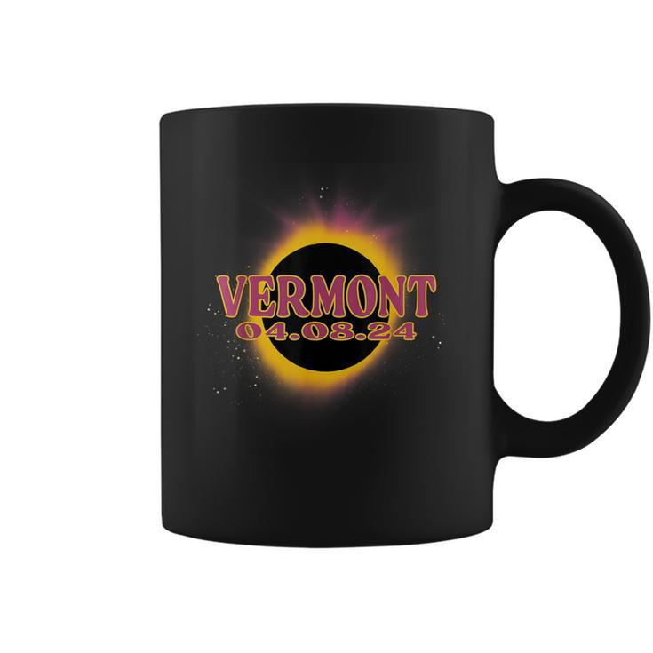 Total Solar Eclipse 2024 Vermont America Totality Event Coffee Mug