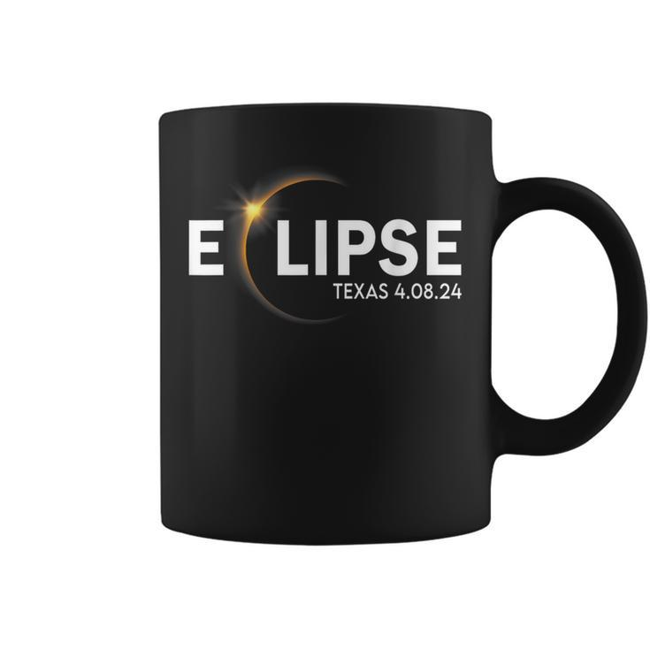 Total Solar Eclipse 40824 Texas Totality America 2024 Coffee Mug