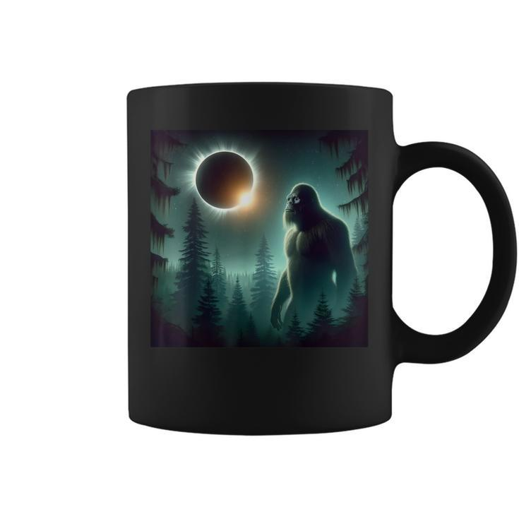 Total Solar Eclipse April 8 2024 Bigfoot Solar Eclipse Coffee Mug