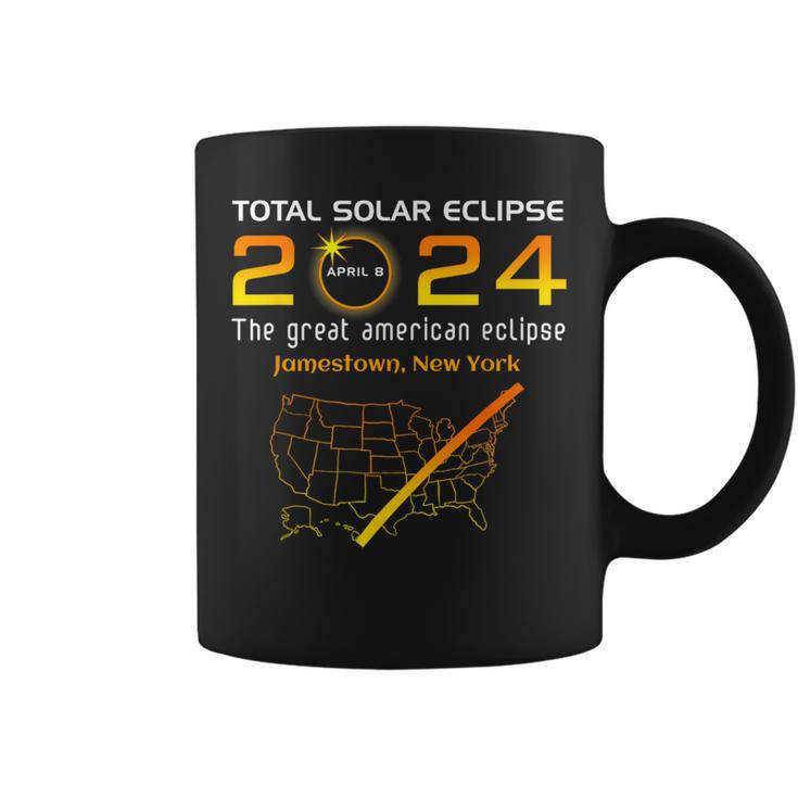 Total Solar Eclipse April 8 2024 Jamestown New York Ny Moon Coffee Mug