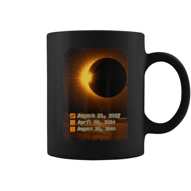 Total Solar Eclipse Check List 8Th April 2024 Coffee Mug