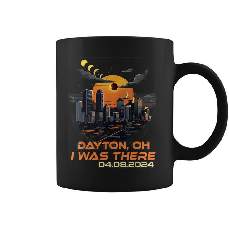 Total Solar Eclipse Cityscape Dayton Ohio Oh Coffee Mug
