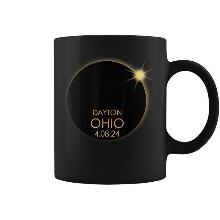 Total Solar Eclipse In Dayton Ohio 2024 Totality Coffee Mug