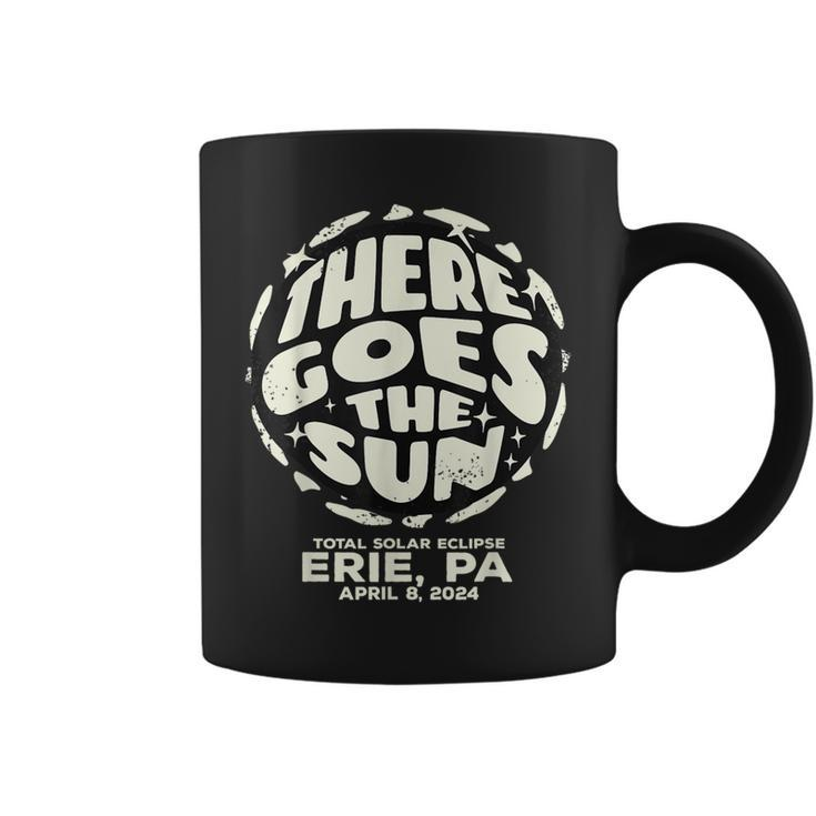 Total Solar Eclipse Erie Pa April 8 2024 There Goes The Sun Coffee Mug