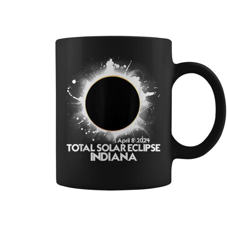 Total Solar Eclipse Indiana April 8 2024 American Totality Coffee Mug