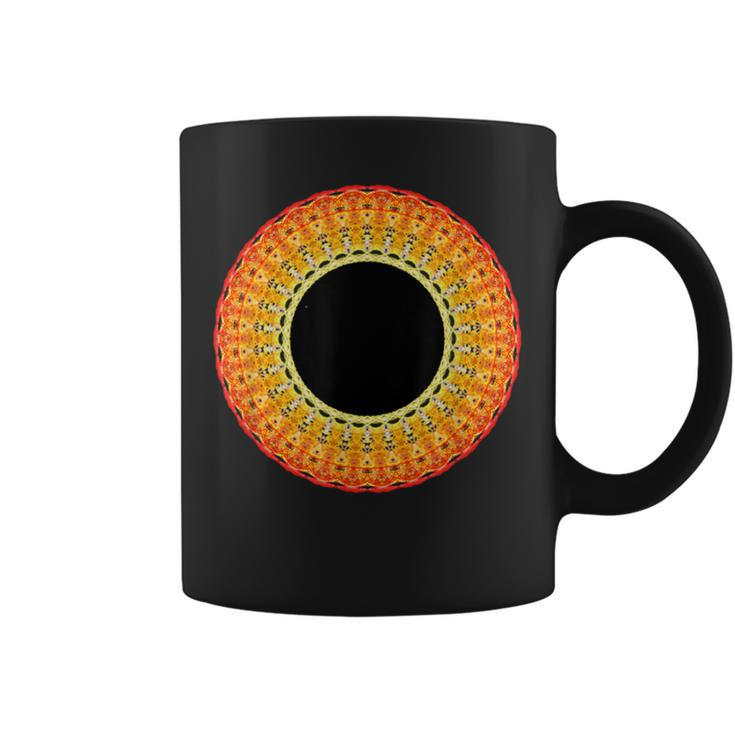 Total Solar Eclipse Mandala Sun Coffee Mug