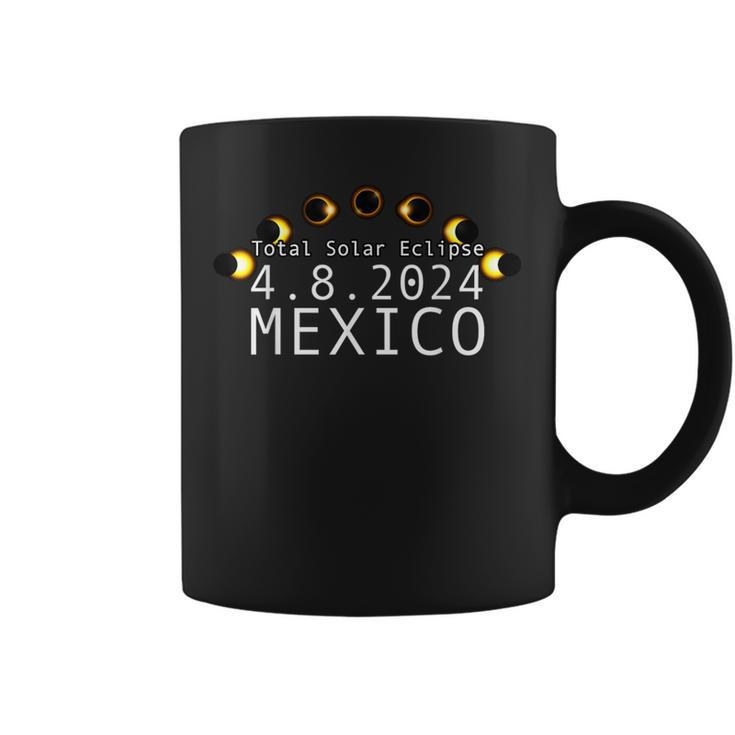 Total Solar Eclipse Mexico 8Th April 2024 04082024 Coffee Mug