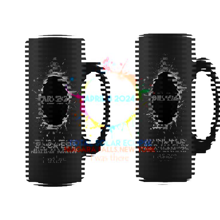 Total Solar Eclipse Niagara Falls New York 2024 I Was There Coffee Mug