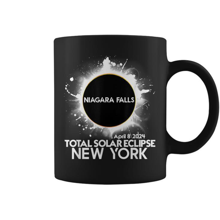 Total Solar Eclipse Niagara Falls New York 2024 Totality Coffee Mug