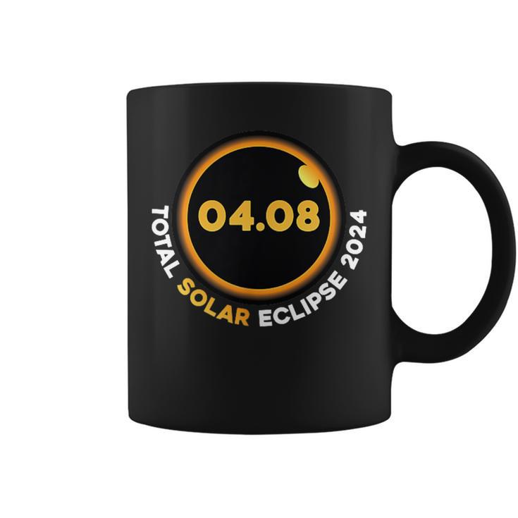 Total Solar Eclipse Tour 2024 Front And Back Coffee Mug
