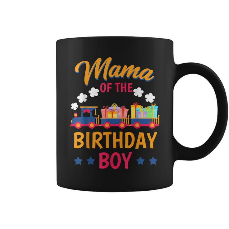 Train Bday Party Railroad Mama Of The Birthday Boy Theme Coffee Mug