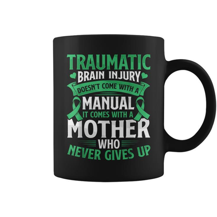 Traumatic Brain Injury Tbi Awareness Survivor Mom Girl Coffee Mug