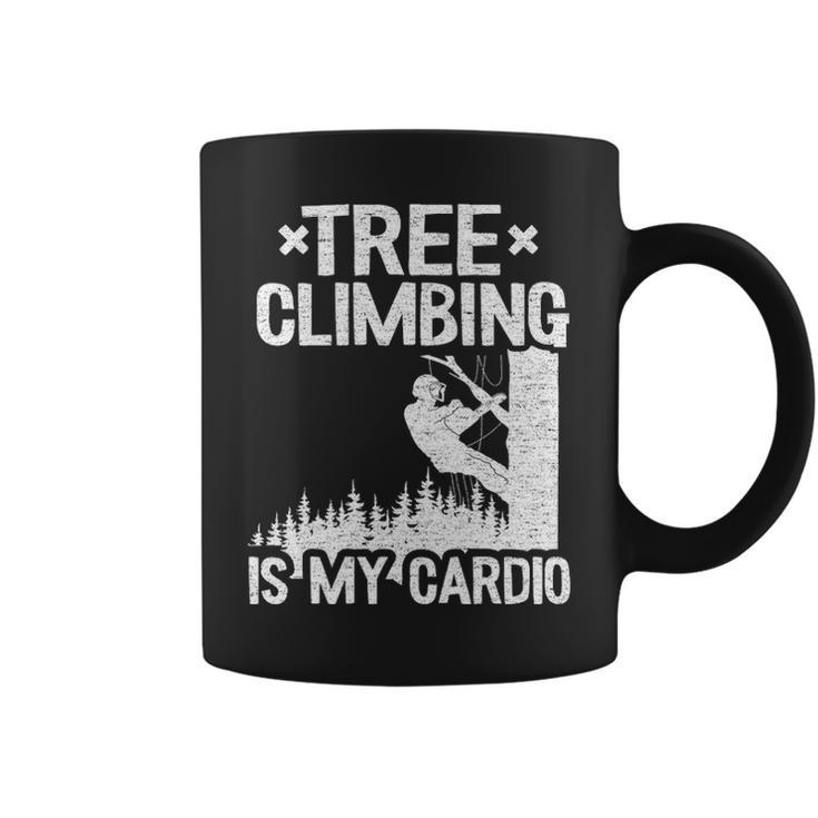Tree Climbing Is My Cardio Arborist Coffee Mug
