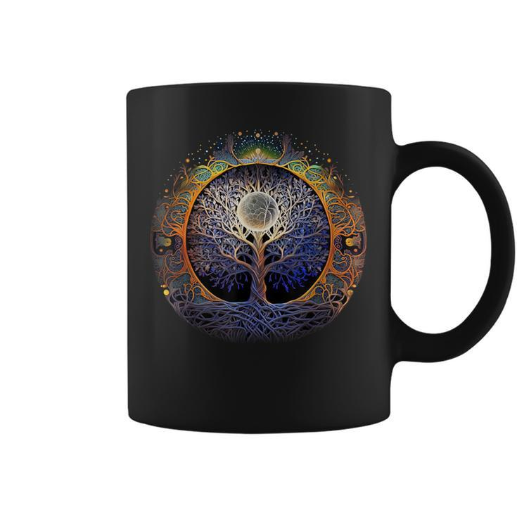 Tree Of Life Yoga Zen Namaste Meditation Coffee Mug
