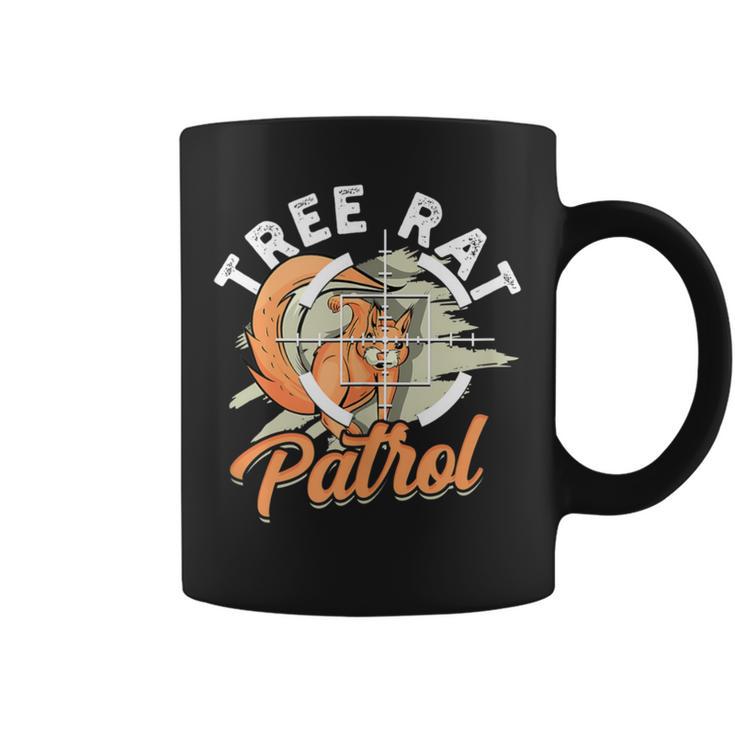 Tree Rat Patrol Squirrel Wild Animal And Nuts Coffee Mug