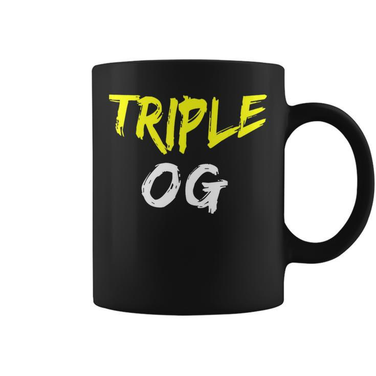 Triple Og Popular Hip Hop Urban Quote Original Gangster Coffee Mug