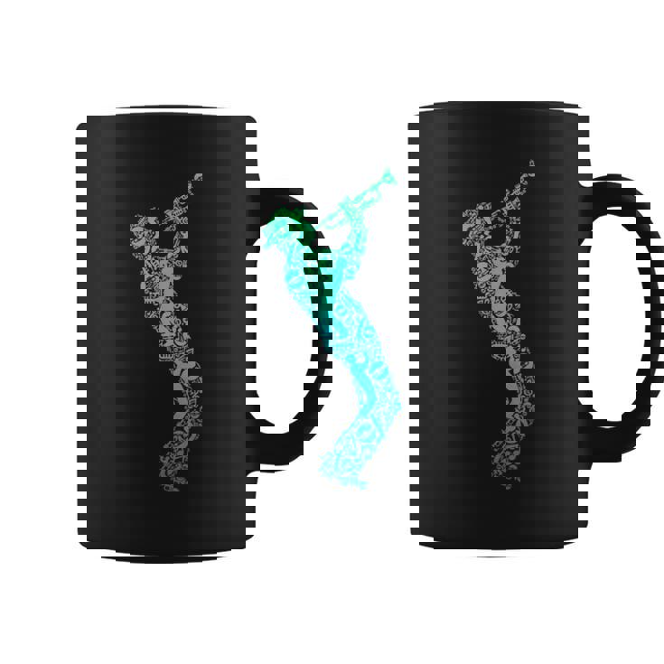 Trompeta Trompetero Hombre Niño Taza de café