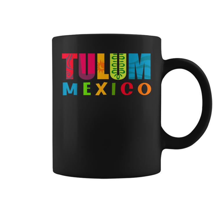 Tulum Mexico 2024 Vacation Summer Beach Souvenir Coffee Mug