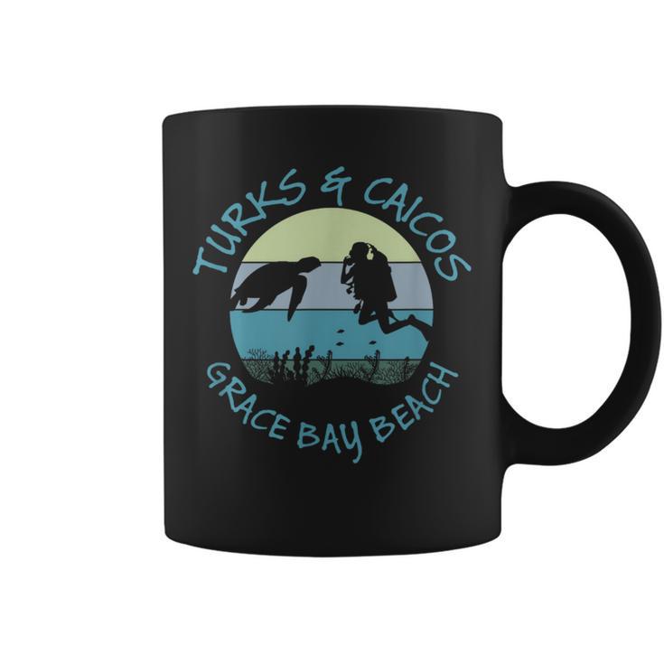 Turks And Caicos Grace Bay Beach Sunny Summer Caribbean Sea Coffee Mug