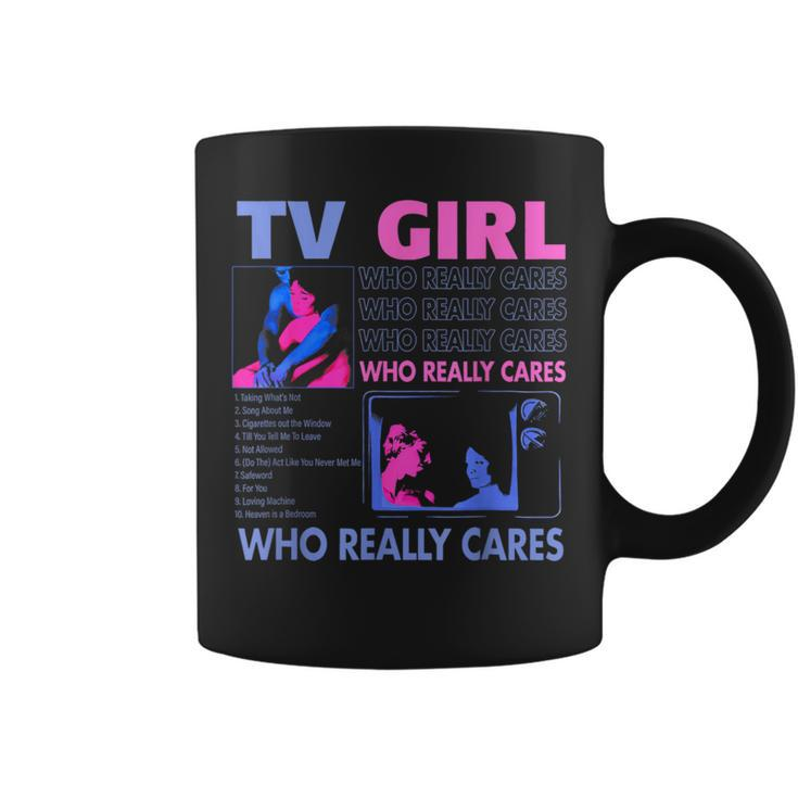 Tv Girl Who Really Care Coffee Mug