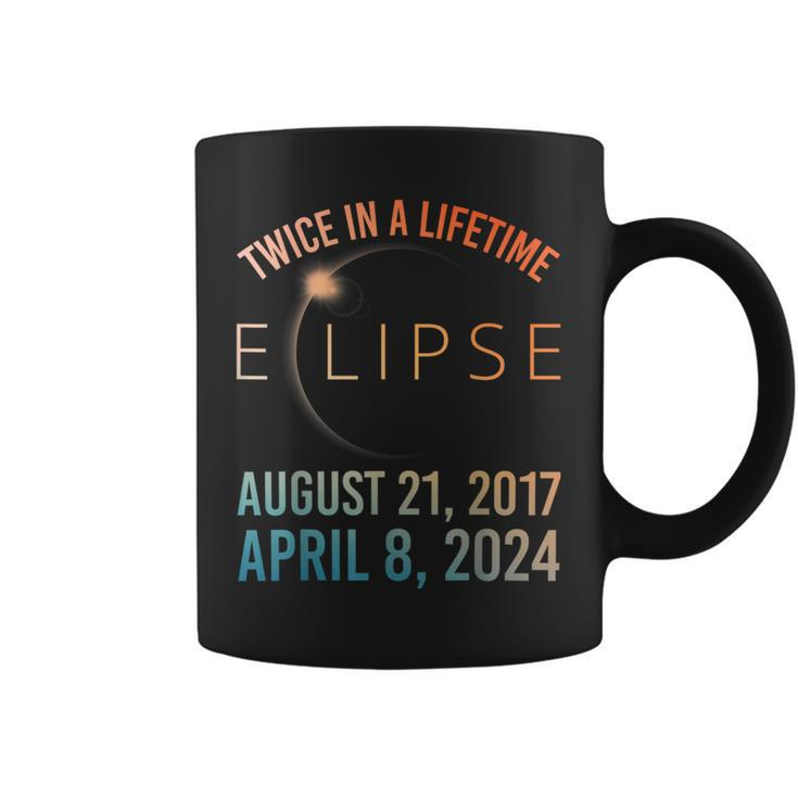 Twice In A Lifetime Solar Eclipse 2024 Total Eclipse Coffee Mug