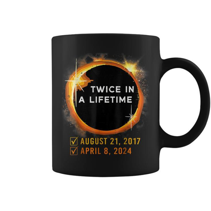 Twice In A Lifetime Total Solar Eclipse 2024 Coffee Mug