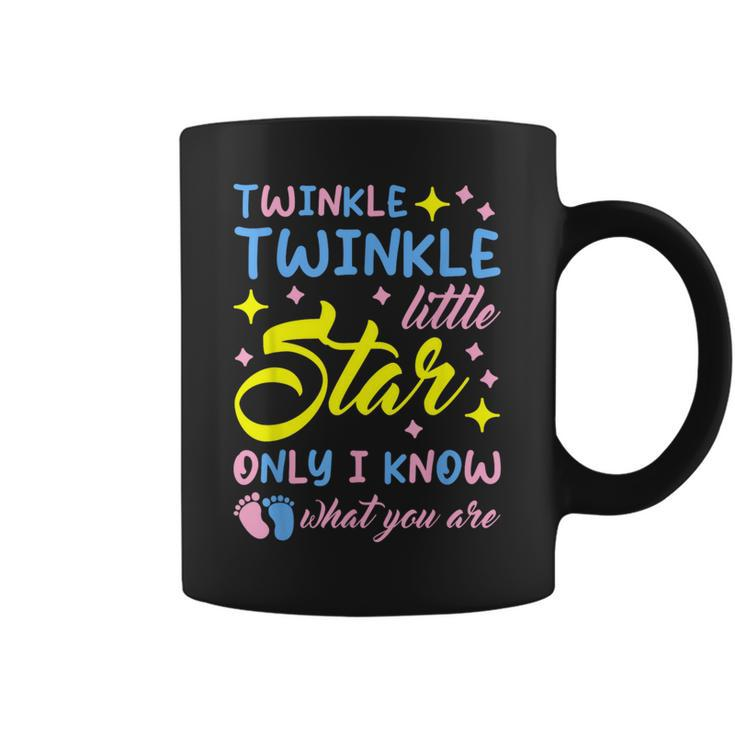 Twinkle Little Star Only I Know What You Are Gender Reveal Coffee Mug