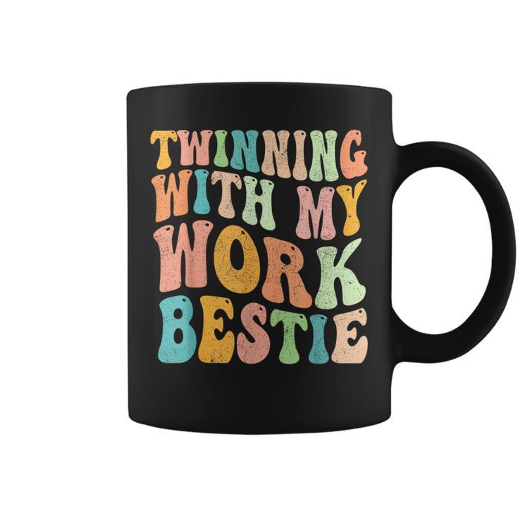 Twinning With My Work Bestie Spirit Week Best Friend Twin Coffee Mug