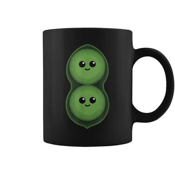 Two Peas In A Pod Pea Costume Coffee Mug