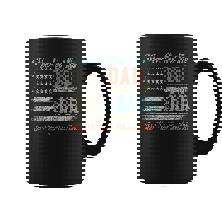 I Have Two Titles Dad & Baba I Rock Them Both Baba Coffee Mug