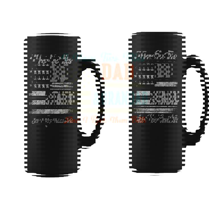 I Have Two Titles Dad & Grandad I Rock Them Both Grandad Coffee Mug