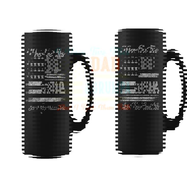 I Have Two Titles Dad & Grumpa I Rock Them Both Grumpa Coffee Mug