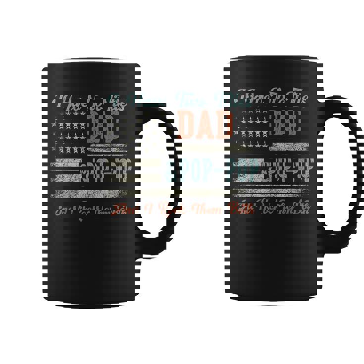 I Have Two Titles Dad & Pop-Pop I Rock Them Both Pop-Pop Coffee Mug