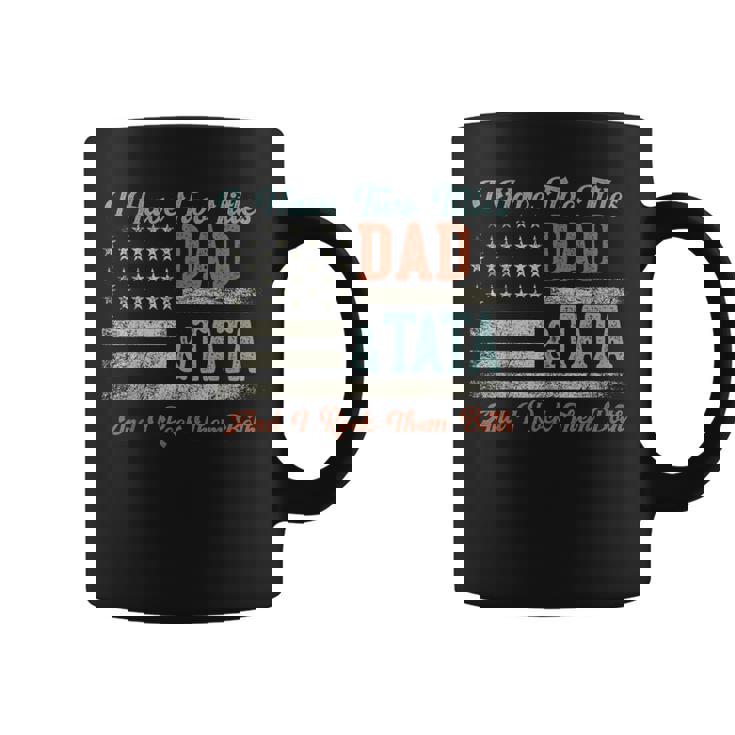 I Have Two Titles Dad & Tata I Rock Them Both Tata Coffee Mug