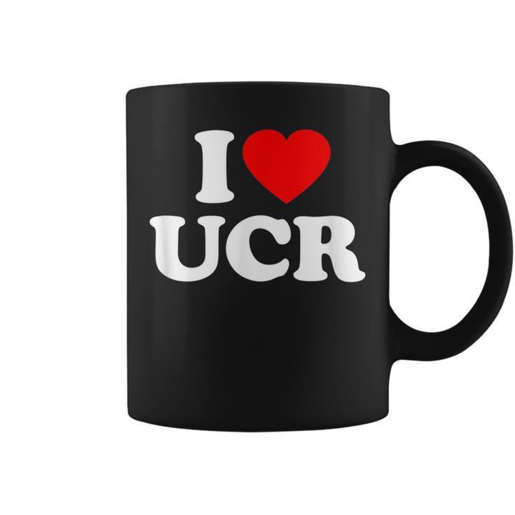 Ucr Love Heart College University Alumni Coffee Mug