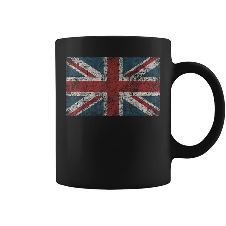 Uk T Vintage Retro British Union Jack Flag Coffee Mug