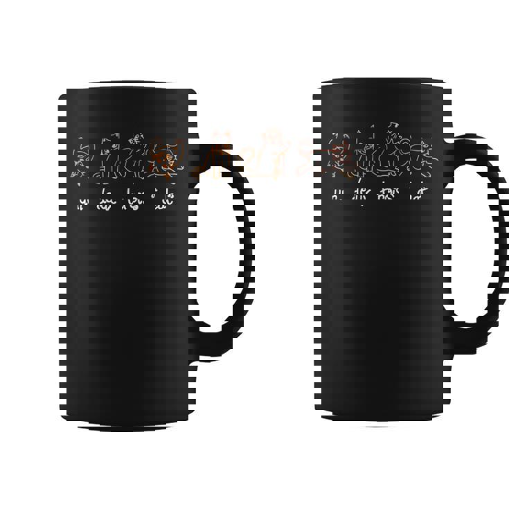 Un Deux Trois Cat French Kitty Lover Adorable Taza de café