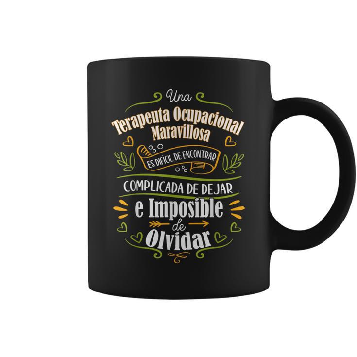 Una Terapeuta Ocupacional Maravillosa Regalo Terapeuta Taza de café
