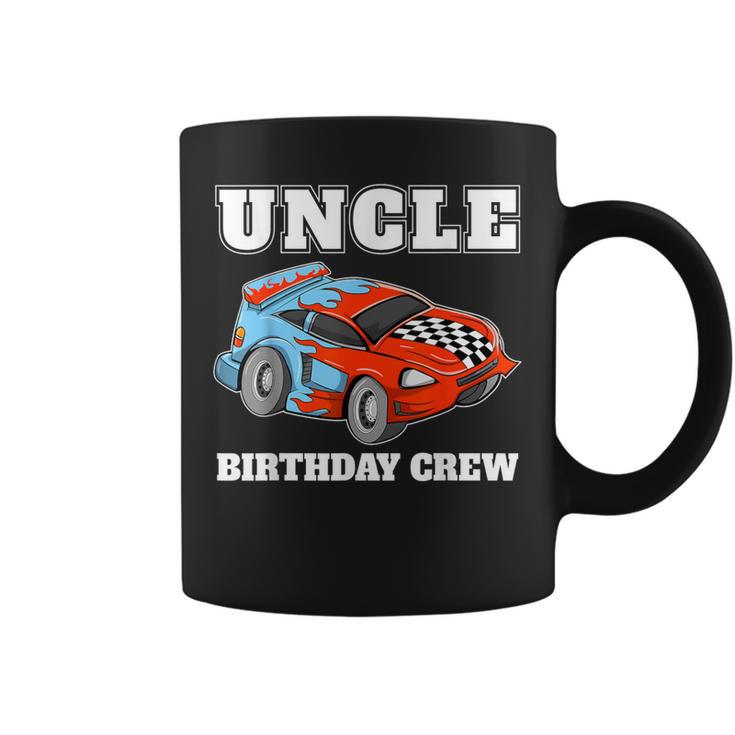 Uncle Birthday Crew Race Car Racing Car Driver Coffee Mug