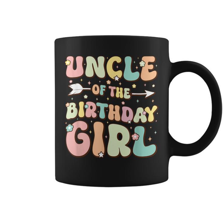 Uncle Of The Birthday Girl Matching Family Birthday Coffee Mug