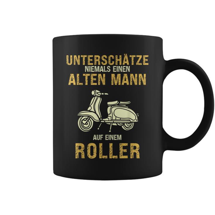 Underschätze Niemal Alten Mann Scooter Grandpa Dad S Tassen